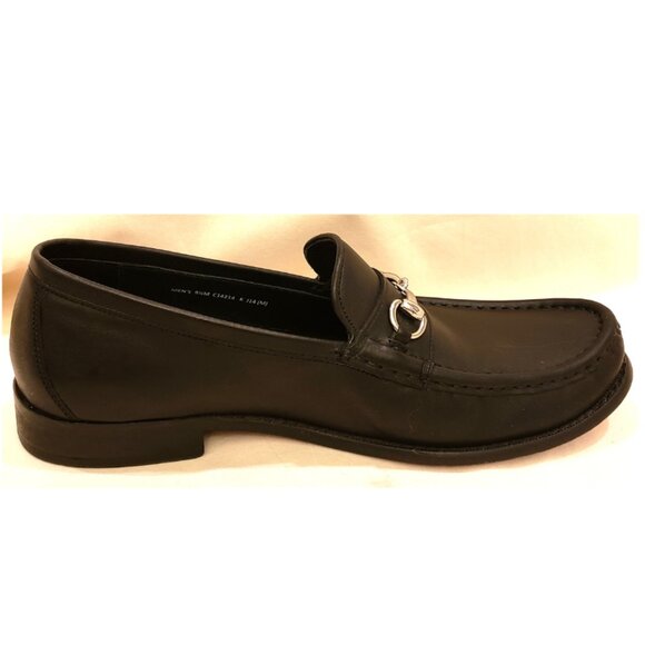 Cole Haan Men\'s Classics Slip-on Loafers Shoes Size-9.5 M Black Leather